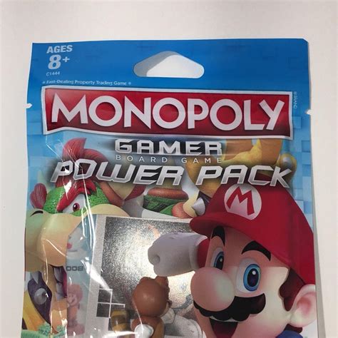 Super Mario Bros Monopoly Gamer Power Pack Board Game Piece Tanooki