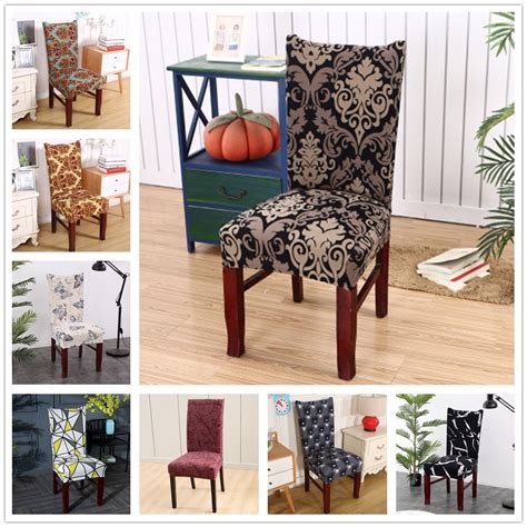 Spandex Stretch Chair Cover Big Elastic Seat Cover Chair Covers