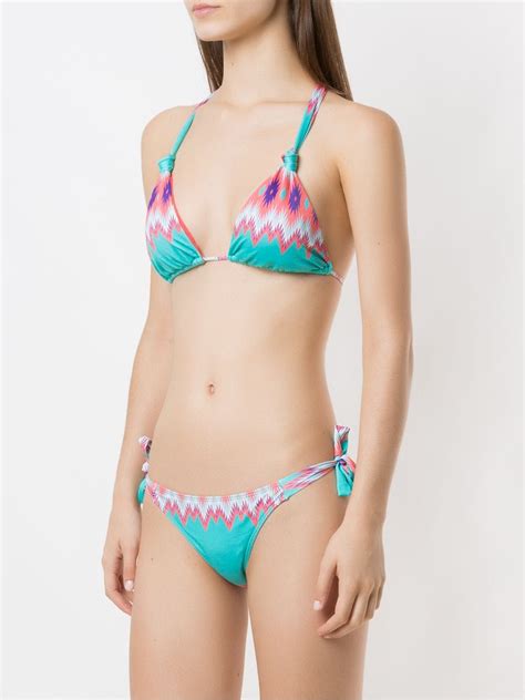 Brigitte Marina E Juliana Printed Bikini Set In Multicolour Modesens