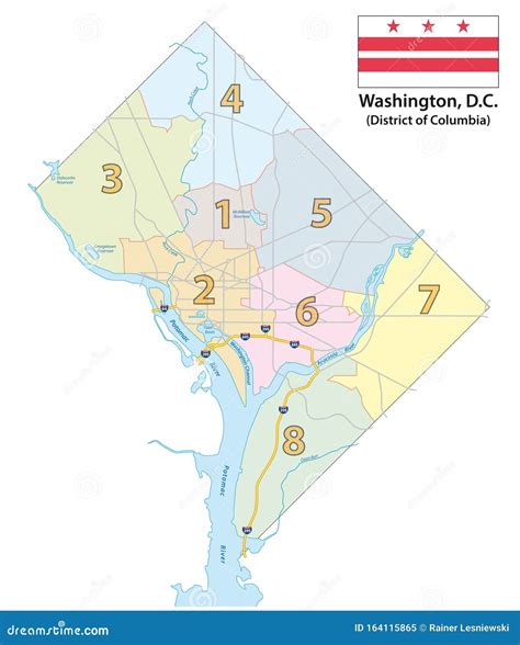 washington dc on a map of the us 10