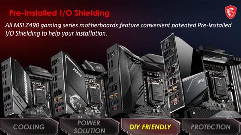 Msi Z Motherboard Roundup Meg Mag Mpg Pro Series