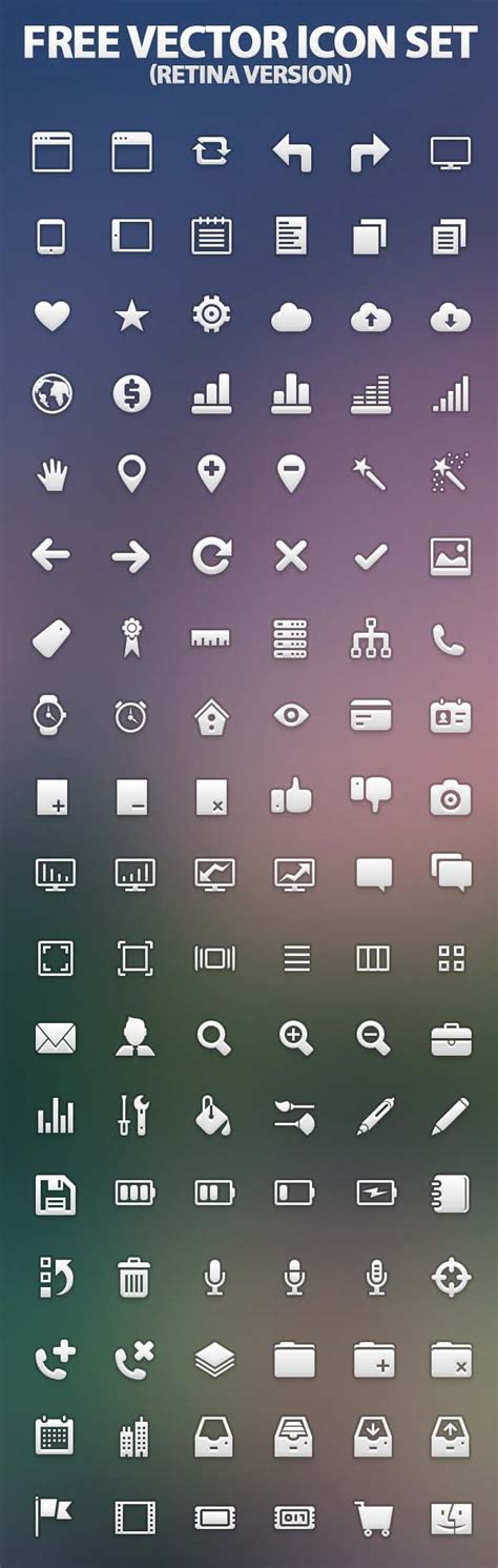 vector icon sets icons graphic design blog