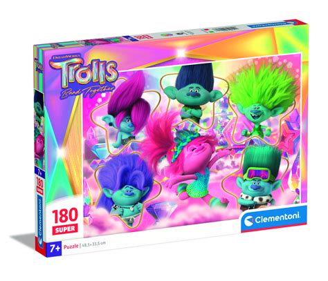 Buy Clementoni Trolls Puzzle Pcs