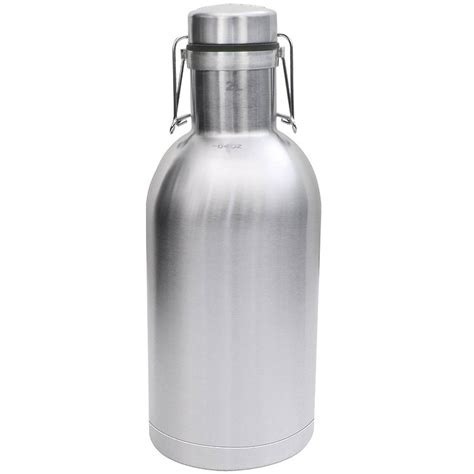 SS Growler GR64DW SS Beer Growlers 64 Oz Double Wall Stainless Steel 2