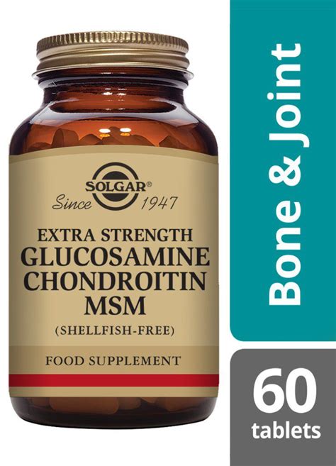 Glucosamine Chondroitin Msm Solgar Natural Balance Since