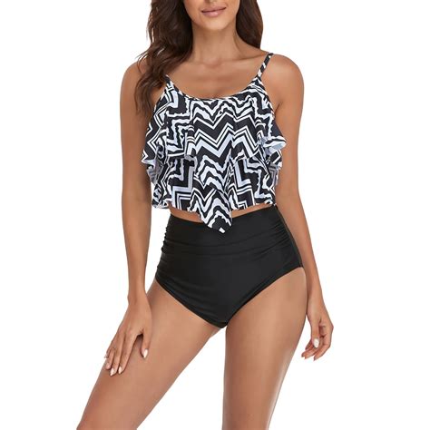 Ukumplol Tankini Swimsuits For Women Bikini Sets For Women Swim Shorts Women Swimsuit Set