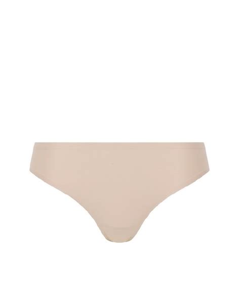 Chantelle Soft Stretch Thong 2649 O S Nude The BraBar Panterie