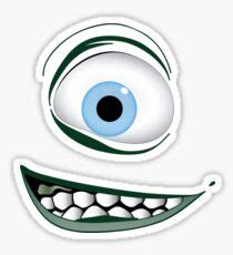 Mike Wazowski Stickers Redbubble