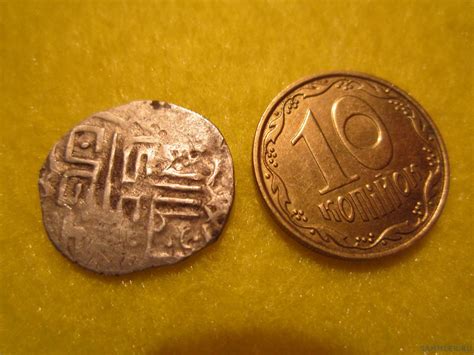 старинная из серебра монетка - Старая Монета - SAMMLER.RU