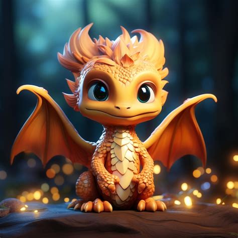 Premium Photo Dragon Baby
