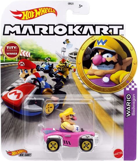 Hot Wheels Mario Kart Wario Badwagon Amazon Br