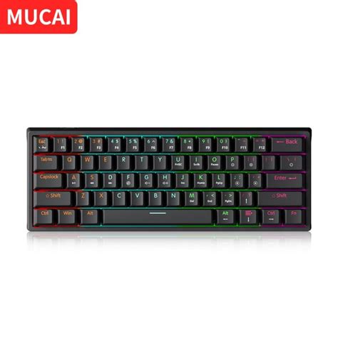 Mucai Mk Usb Gaming Rgb Backlit Hot Swappable Lazada Co Th
