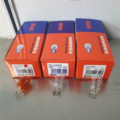 1pcs / Koito JAPAN 12V T20 W21/5W 1891 7443 Bulb Viva Brake light ...