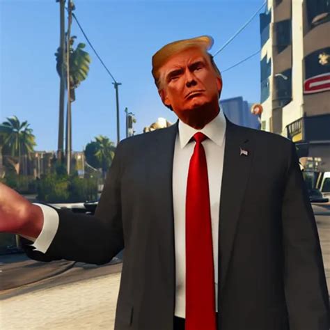 Donald Trump In Gta V Videogame Render 4 K Stable Diffusion Openart