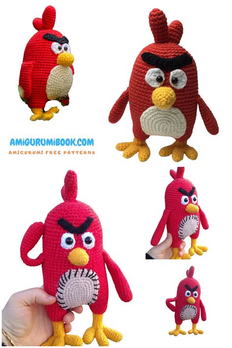 Angry Bird Amigurumi Free Pattern Amigurumi Free Pattern Amigurumi