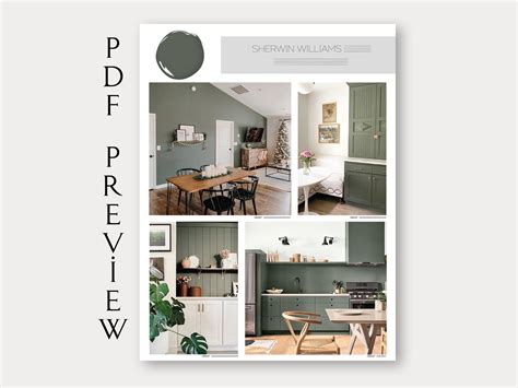 sherwin williams pewter green paint 2