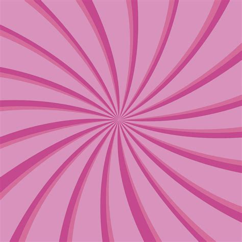 Bright pink sun rays background.Rays background in retro style. Vector