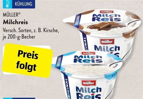 M Ller Milchreis G Becher Angebot Bei Aldi S D