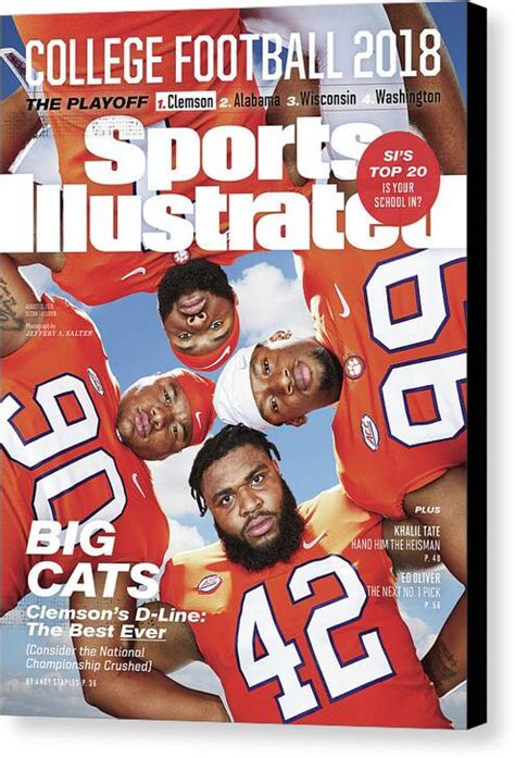 Clemson University Defensive Line 2018 College Football Sports