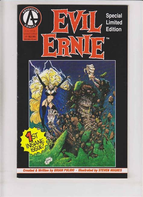 Evil Ernie 1 Vf Special Limited Edition Adventure Comics Lady