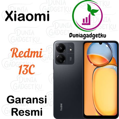 Jual Xiaomi Redmi 13c 6gb128gb 8gb256gb Garansi Resmi Xiaomi