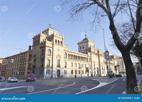 Cavalry Academy In Valladolid Academia De Caballeria Editorial Photo