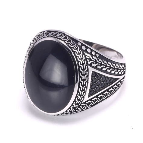 Bague Homme Avec Grosse Pierre Bijoux Authentiques Atelier Yuwa Ciao Jp