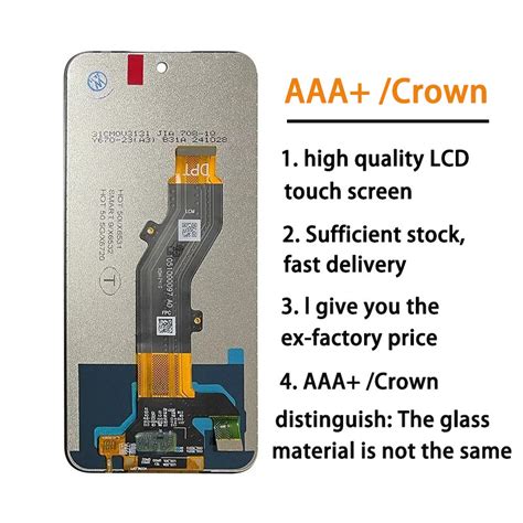For Infinix Hot G X Lcd Display Touch Screen Digitizer Assembly Shopee Philippines
