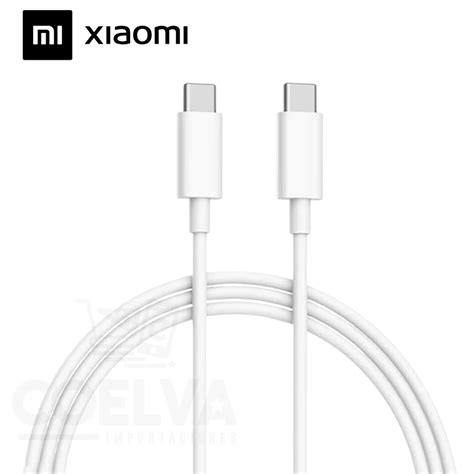 Cable Original Xiaomi Tipo C A Tipo C Sjx Cczm Blanco Coelva