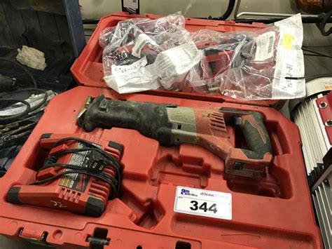 Milwaukee Cordless Reciprocating Saw And 2 Milwaukee Cordless Drills