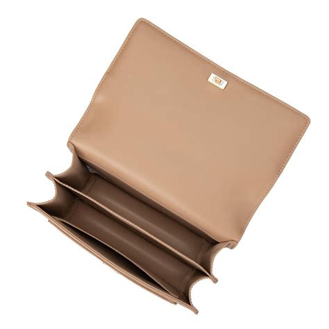 Sac pour femme porté épaule à rabat nude Suisses