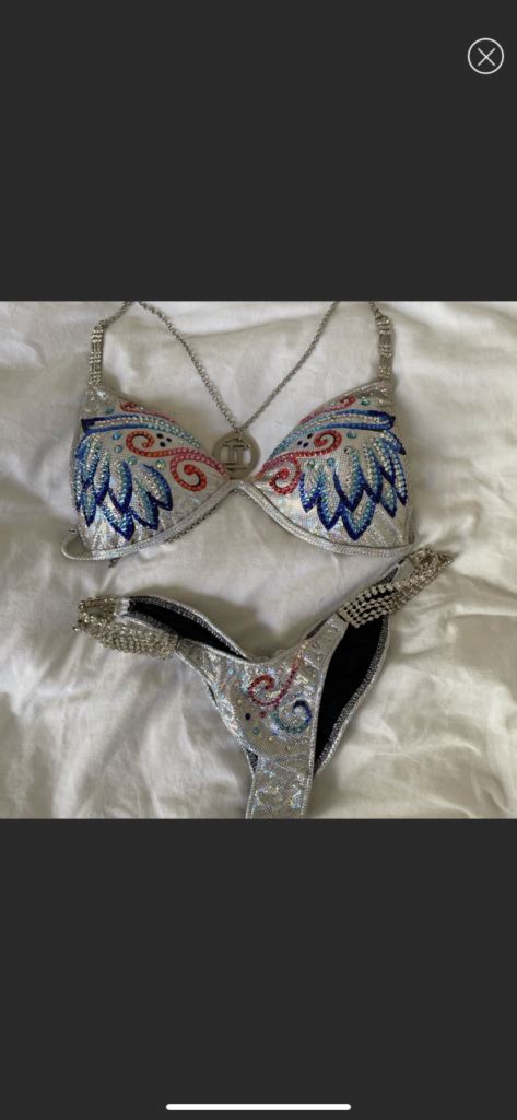 Custom Made WBFF Competition Bikini Suit Trade List Your Used Figure Or Bikini Competition