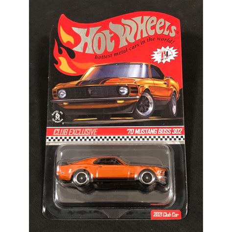 Hot Wheels Rlc Ford Mustang Boss