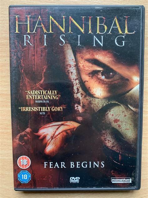 Hannibal Rising Dvd 2007 Thomas Harris Lecter Cannibal Prequel Horror