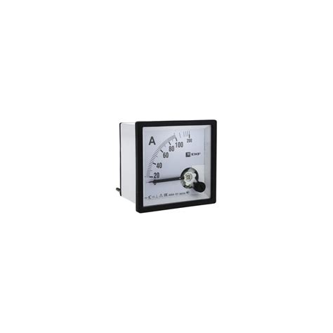 Амперметр EKF AMA-721 аналоговый, на панель, 72х72, квадратный вырез ...