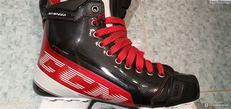 коньки хоккейные ССМ Jetspeed FT4 Pro SR Regular - «Треснул ботинок ...