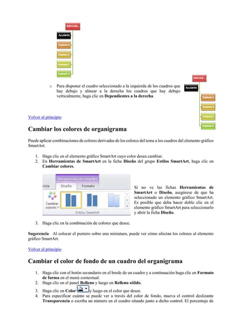 Crear Un Organigrama Teoria Pdf