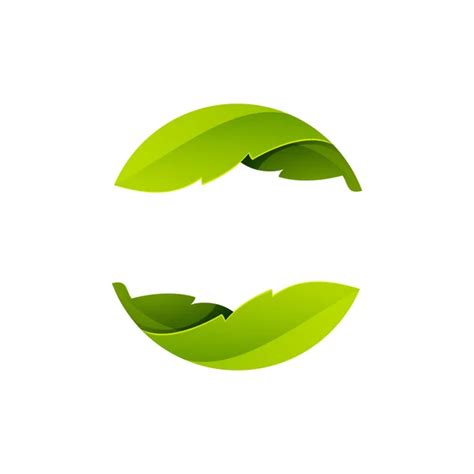 leaf logo vector images depositphotos
