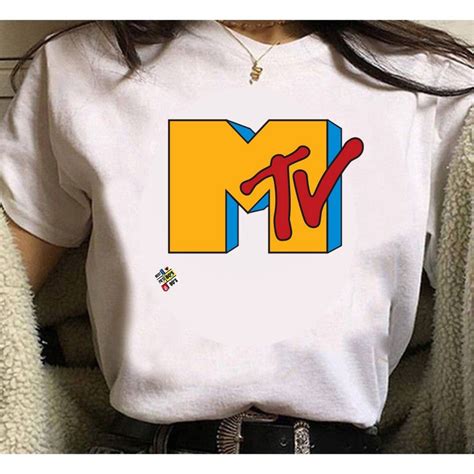 Camisa Camiseta Mtv Baby Look Shopee Brasil