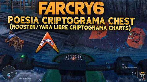 Far Cry Poesia Criptograma Chest Rooster Yara Libre Criptograma