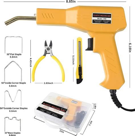 Soldador De Plastico Pistola Para Soldar Plastic Welder Grapadora