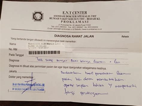 Detail Contoh Diagnosa Dokter Koleksi Nomer 12