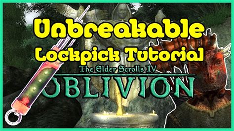Oblivion Skeleton Key Tutorial 2022 - Unbreakable Lockpicks in Oblivion ...
