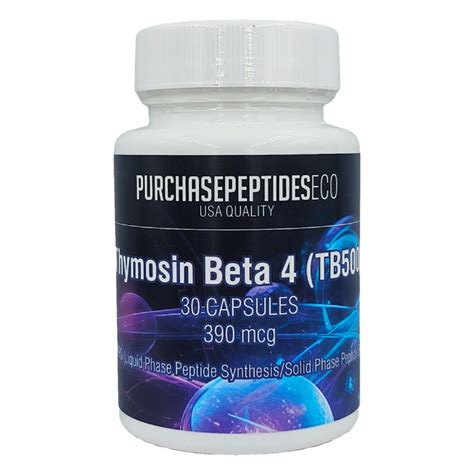 TB-500 в капсулах: пептид для восстановления связок, суставов ...