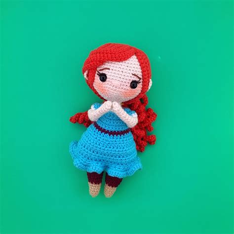Anastasia Doll DIGITAL Amigurumi Crochet Pattern – LANARUMI