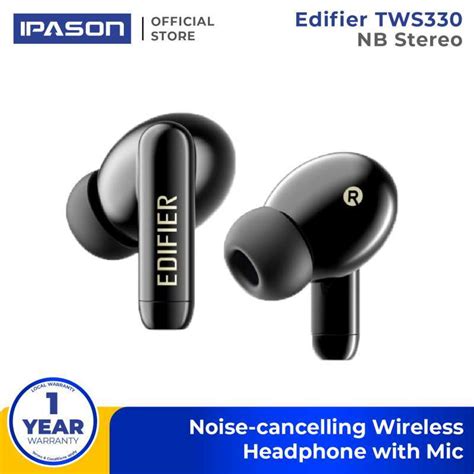 Promo Edifier Tws330 Nb Stereo Noise-cancelling Wireless Headphone With ...