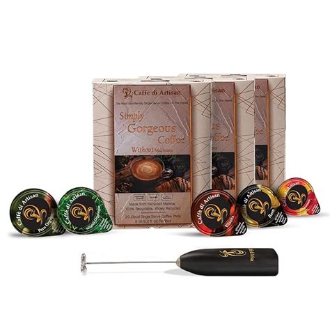 Buy Caffè Di Artisan Single Serve Liquid Coffee Pods Sampler Bundle