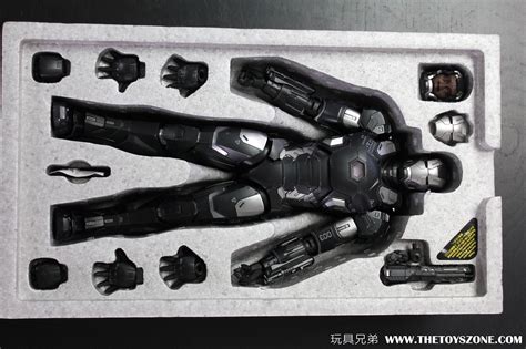 玩具影音 Hot Toys美國隊長3英雄內戰合金1 6 War Machine Mark 3 開箱 Toys Zone D 玩具兄弟 Figures Price List