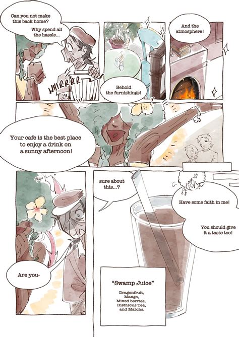 「☕️ Cafetober 23 04 Special Of The Day ☙ Swamp」ΛΛoth 😷 Adopts Commの漫画