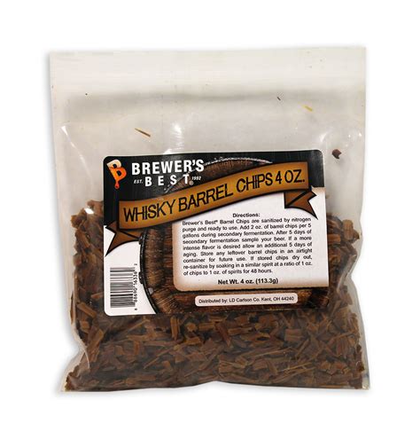 Whiskey Barrel Oak Chips 4 Oz Keystone Homebrew Supply